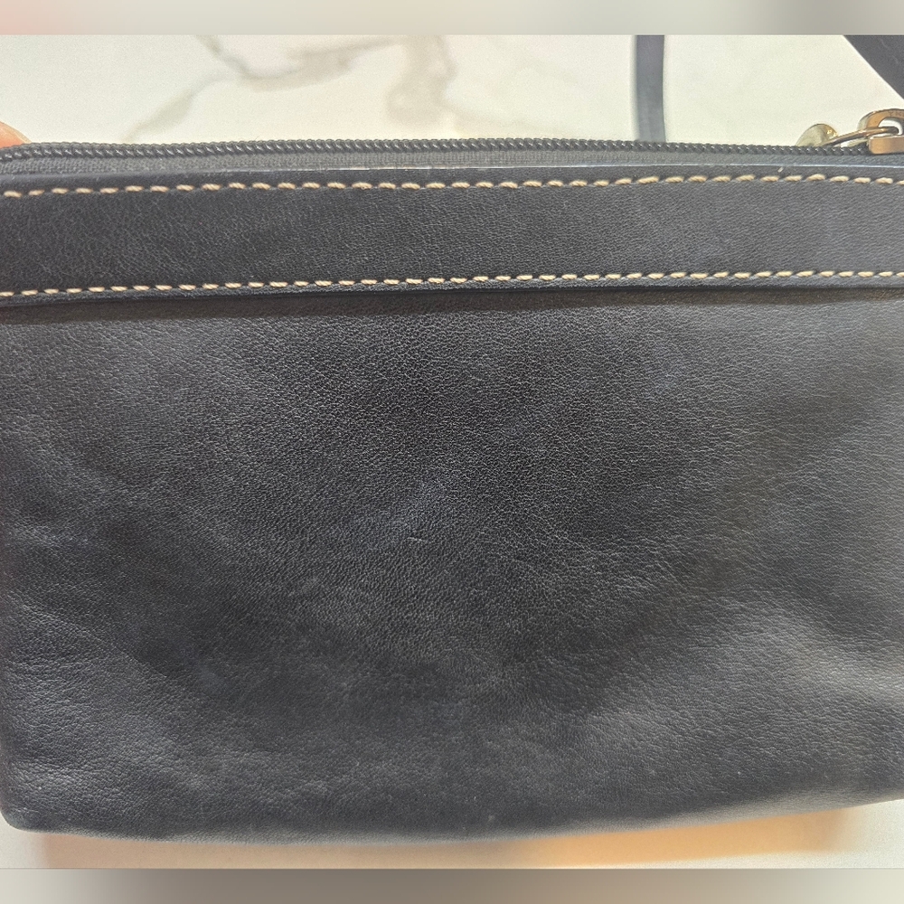 Coach Black Leather Clutch Wristlet - Picture 3 of 13
